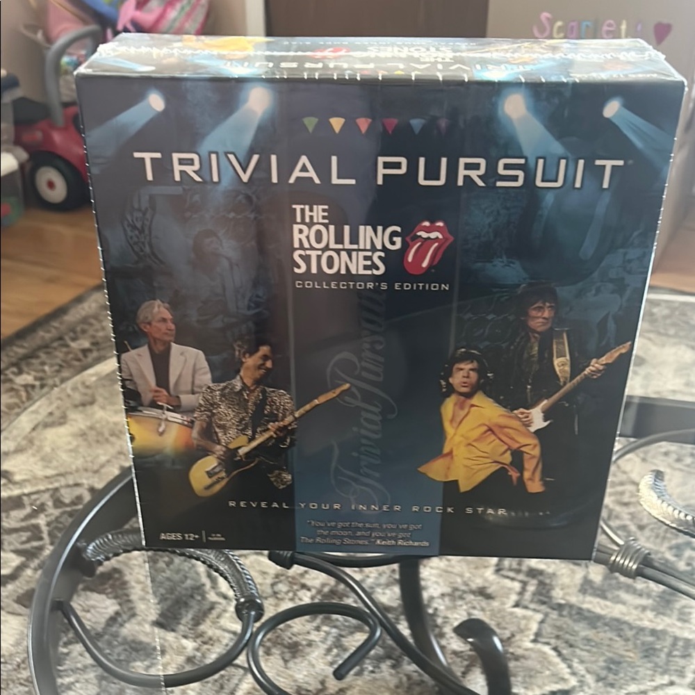 Trivial Pursuit The Rolling Stones Collector's Edition